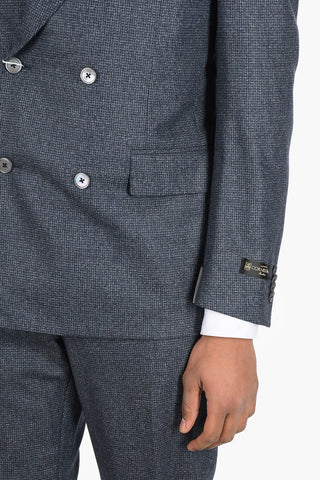 Houndstooth ACADEMY SOFT Double Breasted Suit