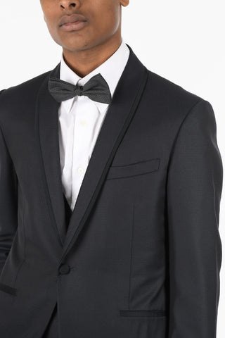 Abito 3 Pezzi con Gilet CEREMONY ACADEMY con Rever Sciallato