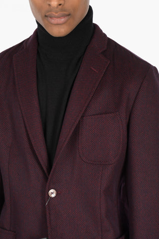 Blazer LEADER SUPER SOFT Sfoderato in Lana Vergine