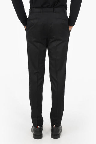 CC COLLECTION Double-pleated Virgin Wool Pants