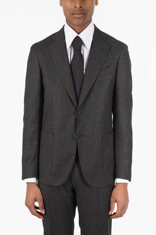 CC COLLECTION Herringbone REWARD Suit with Patch Pocket