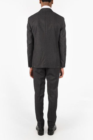 CC COLLECTION Herringbone REWARD Suit with Patch Pocket