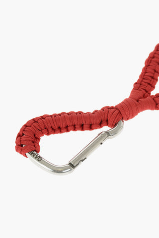 keyring with metal carabiner