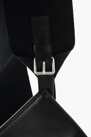 leather FUNDAMENT shoulder bag