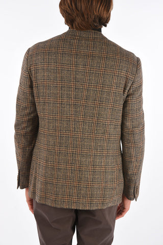 Blazer GATE tartan in Lana Vergine