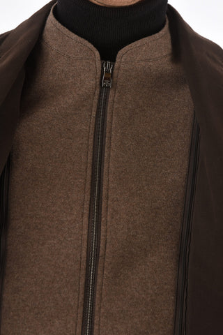 ID 2 Buttons Unlined Blazer with Removable Details