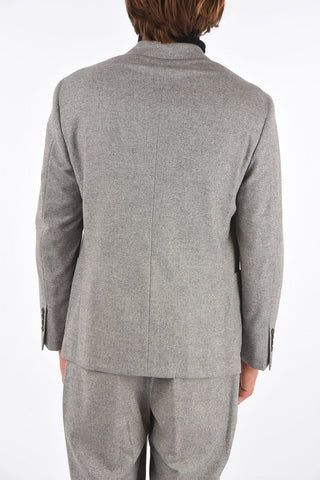 Wool and Silk 3 Button Suit