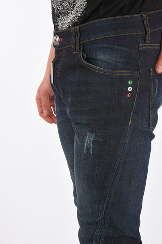 17cm stretch denim THE WAY super straight fit jeans