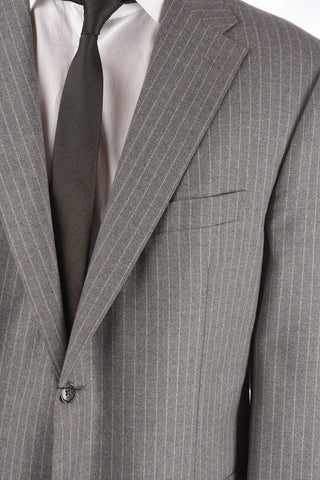 2-Piece MANTUA Pinstriped Virgin Wool Blazer