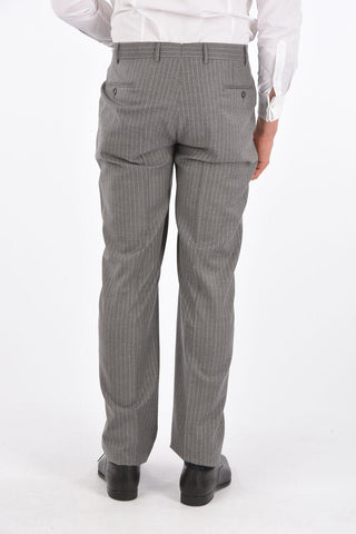 2-Piece MANTUA Pinstriped Virgin Wool Blazer