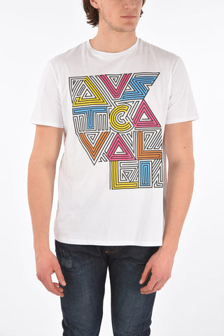 T-Shirt Girocollo con Stampa