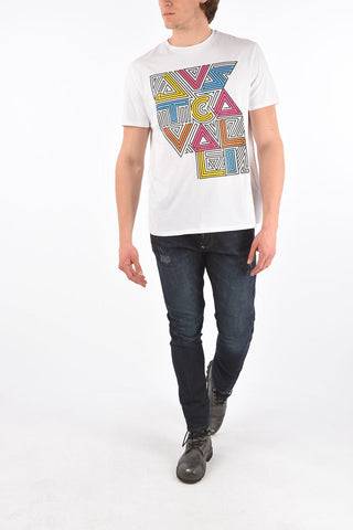 T-Shirt Girocollo con Stampa