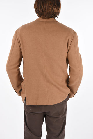 Camel RESET Blazer with Patch Pockets
