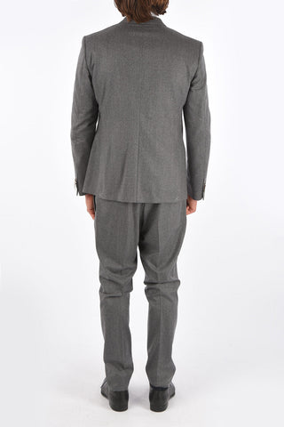 CC COLLECTION Double Breasted RESET Suit with Peak Lapel