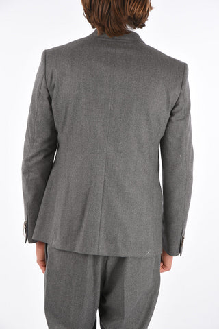 CC COLLECTION Double Breasted RESET Suit with Peak Lapel