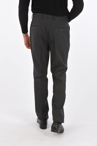 Half Lined 3 Button Suit with Flap Pocket