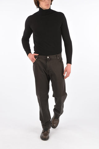 ID LUXURY DENIM Mid Waist 5 Pocket Pants