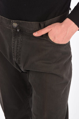 ID LUXURY DENIM Mid Waist 5 Pocket Pants