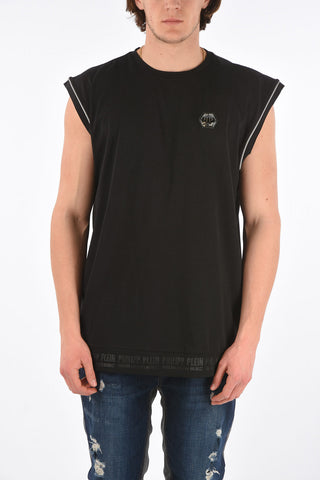 stretch cotton active top