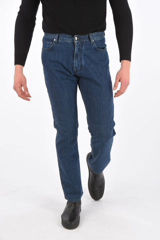 ID SELVEDGE Mid Waist 5 Pocket Jeans 20cm