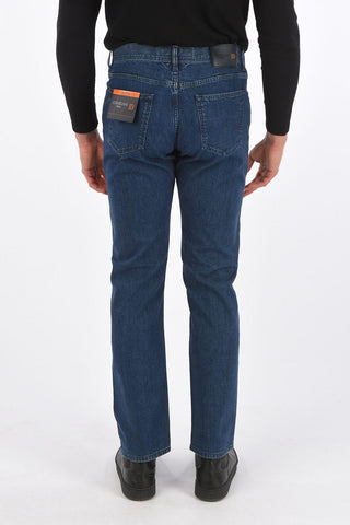 ID SELVEDGE Mid Waist 5 Pocket Jeans 20cm