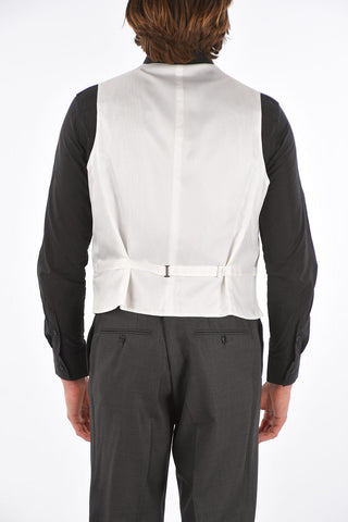 Herringbone Silk Waistcoat CERIMONIA ACADEMY