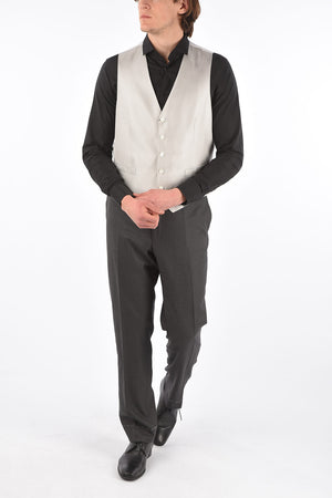 Herringbone Silk Waistcoat CERIMONIA ACADEMY