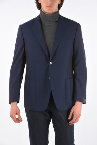 Virgin Wool Single Breasted MANTUA SOFT Blazer