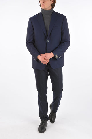 Virgin Wool Single Breasted MANTUA SOFT Blazer