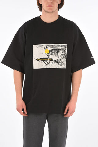 Oversized T-shirt FAWN with Print