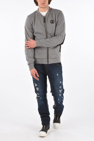 HOMME zip closure SEX WITH sweatshirt