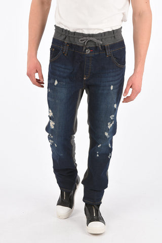18cm sweat details BLUE jeans