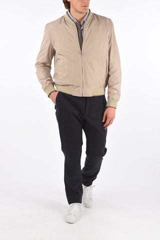 ID Bomber Sfoderato con Zip Frontale