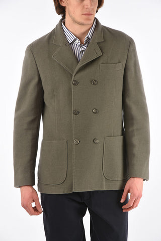 Cappotto Doppiopetto Corto in Cashmere