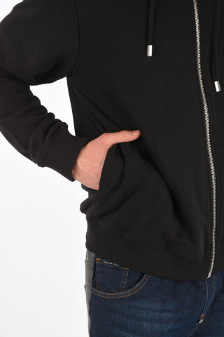 HOMME zip closure sweatshirt with hood