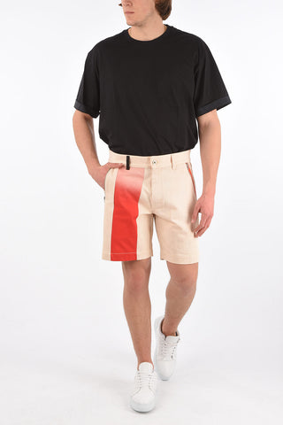 RED TAG denim Shaded belt shorts with Belt Loops