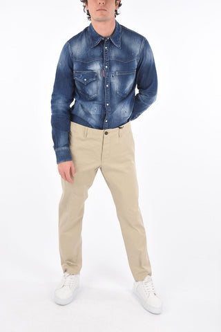 Pantaloni Chino COOL GUY FIT con Passanti
