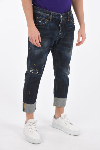 Dark Wash REGULAR FIT Denims with Cuffs