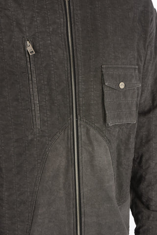 ACW RED TAG Giubbotto Multitasca in Denim con Zip
