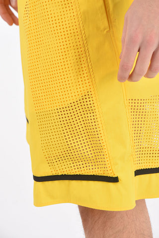 Perforated Logo DSQ2 Cotton Shorts