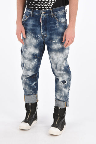 5 Pocket Low Crotch Délavé Denims
