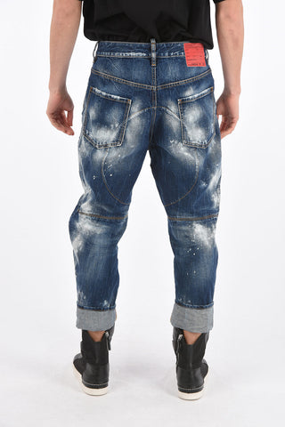 5 Pocket Low Crotch Délavé Denims