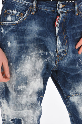 5 Pocket Low Crotch Délavé Denims