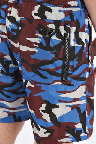 Boxer Camouflage Swimsuit