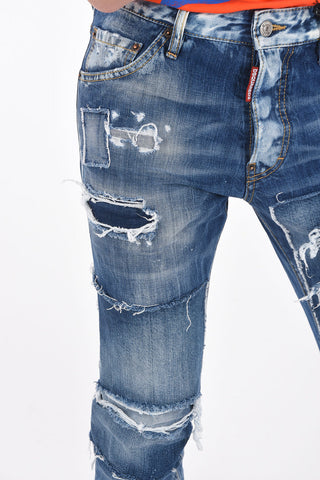 5 Pocket COOL GUY FIT Distressed Denims