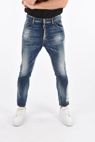Délavé RELAX FIT Printed Denims