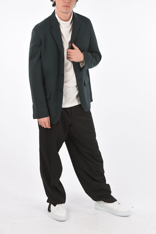 Twill Fabric SHERMAN Oversized Blazer