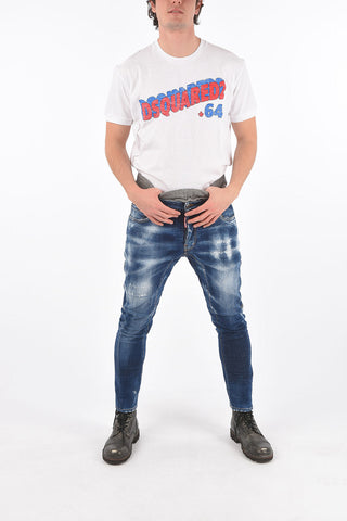 STRAIGHT LEG FIT Denims with Elastic Jersey Waistband