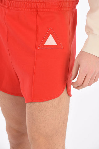 RED TAG Shorts in Jersey con Applicazione