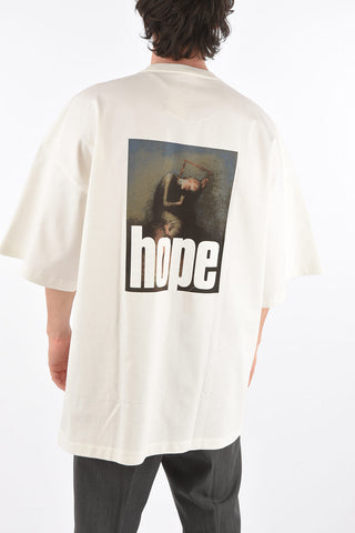 Printed HOPE Oversized T-Shirt